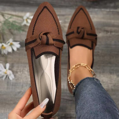 ON POINT BOW KNIT LOAFER - Corporate Amerika Collection
