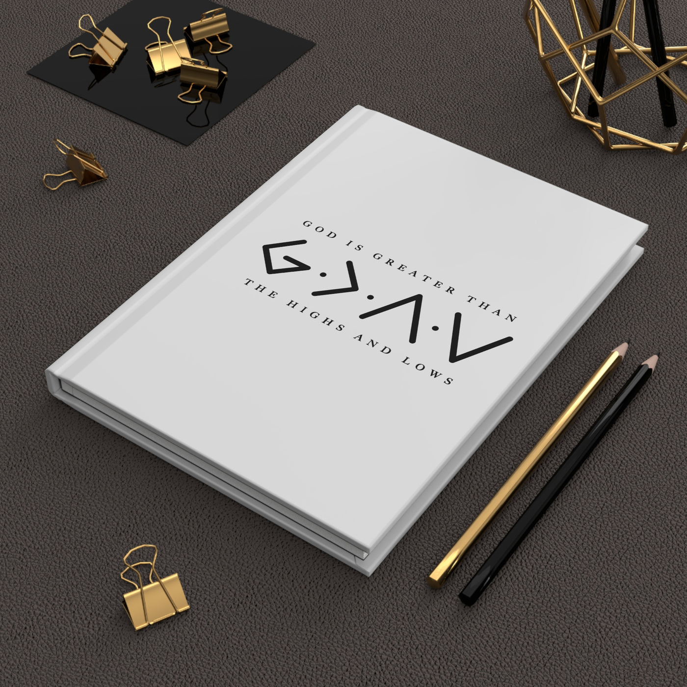 GOD IS GREATER HARD COVER JOURNAL - Corporate Amerika Collection