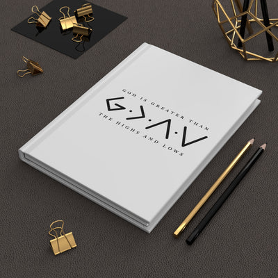 GOD IS GREATER HARD COVER JOURNAL - Corporate Amerika Collection