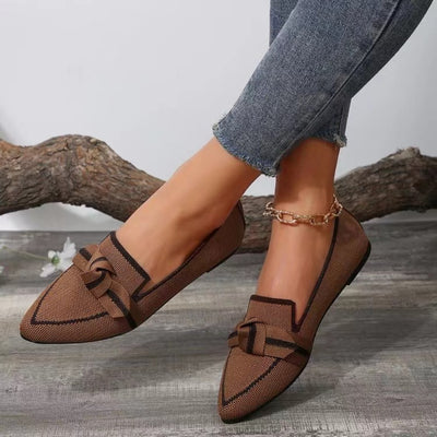 ON POINT BOW KNIT LOAFER - Corporate Amerika Collection