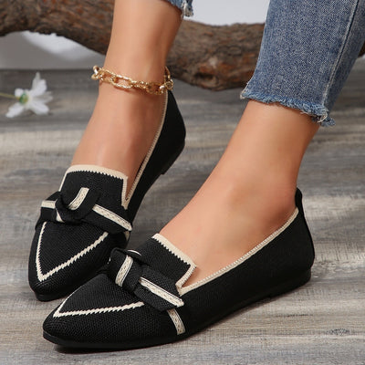ON POINT BOW KNIT LOAFER - Corporate Amerika Collection