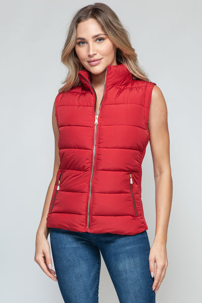 InVESTed Zip Up Vest with Pockets - Corporate Amerika Collection