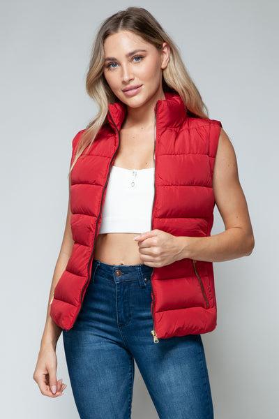 InVESTed Zip Up Vest with Pockets - Corporate Amerika Collection