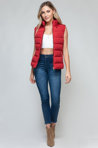 InVESTed Zip Up Vest with Pockets - Corporate Amerika Collection