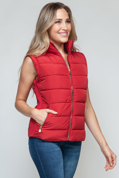 InVESTed Zip Up Vest with Pockets - Corporate Amerika Collection
